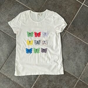 Mini Boden butterfly shirt